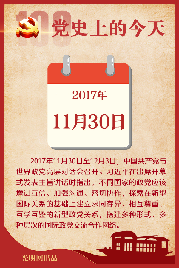 【黨史上的今天】11月30日