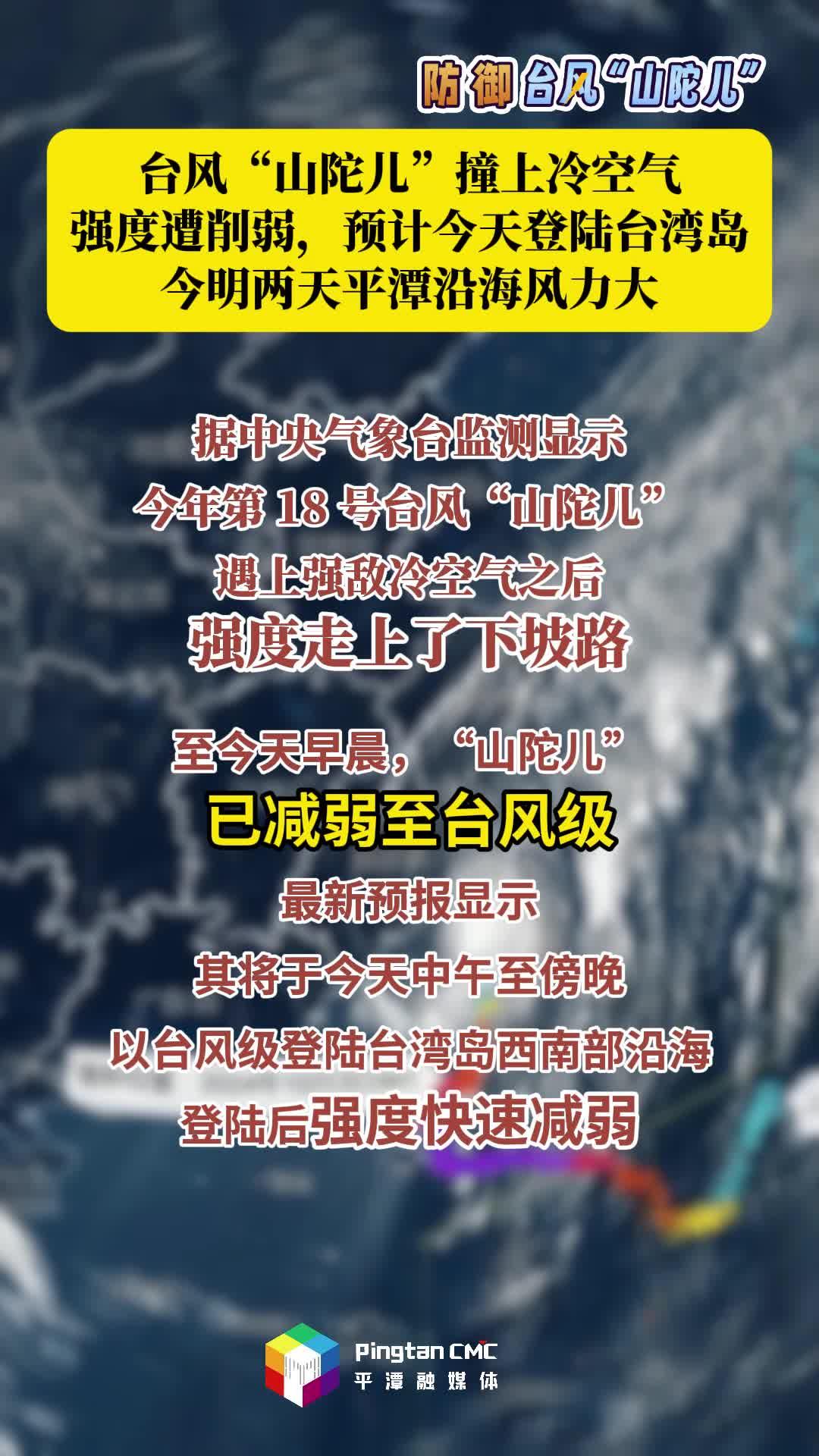 臺風“山陀兒”撞上冷空氣！