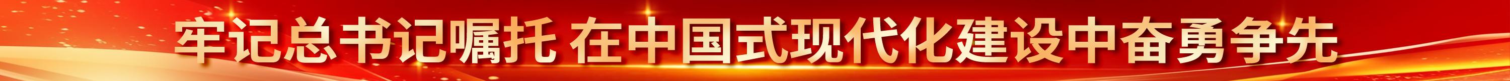 牢記總書(shū)記囑托 在中國(guó)式現(xiàn)代化建設(shè)中奮勇?tīng)?zhēng)先